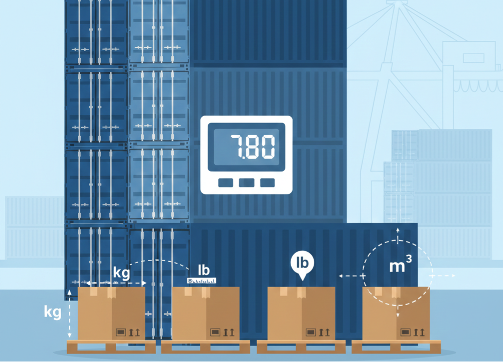 Industry Standards for Weight Calculations in Freight Forwarding